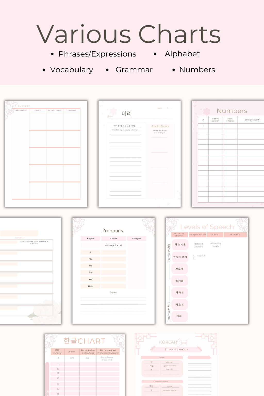 Blissful Blossoms: Korean Language Journal