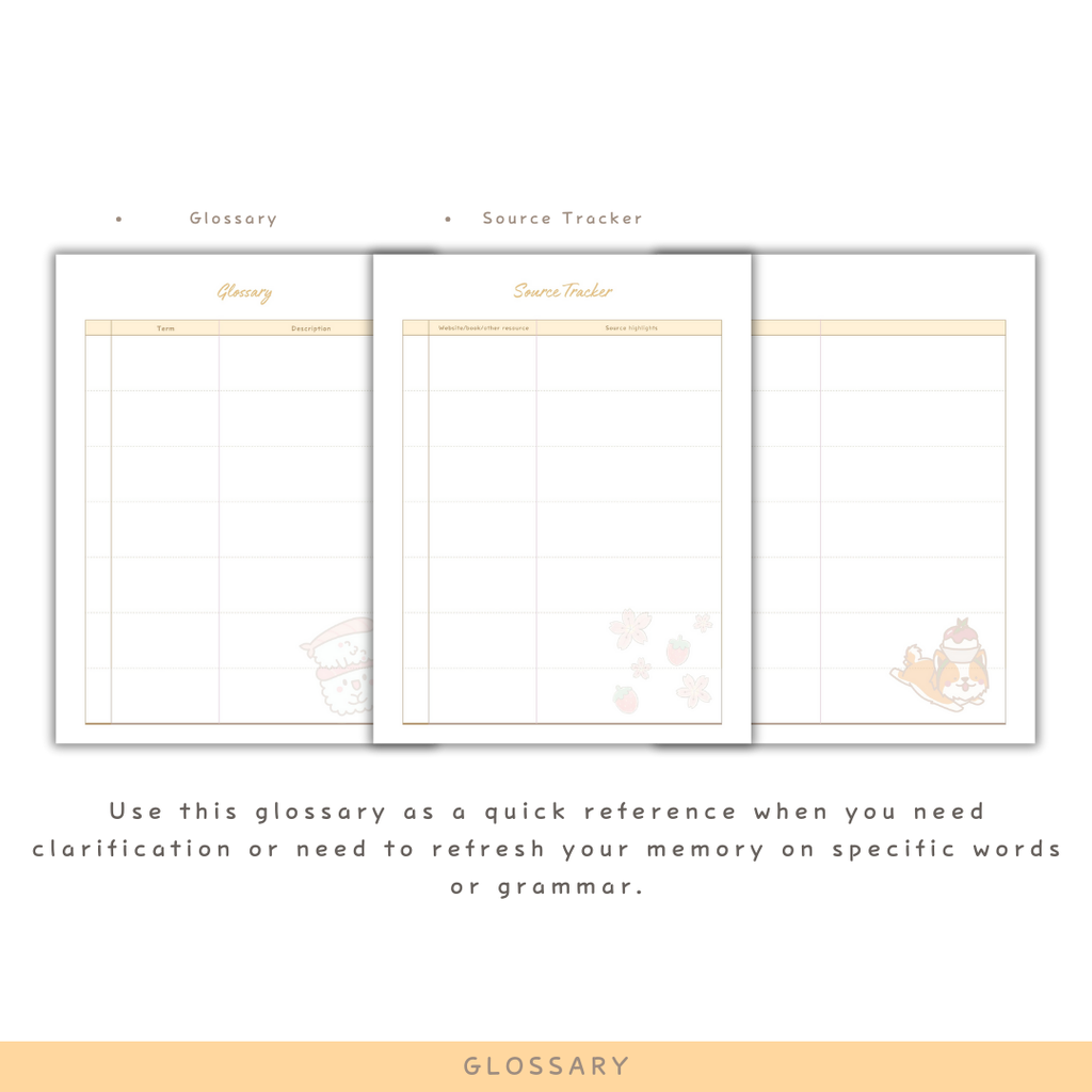 Sakura Dream: Japanese Learning Journal