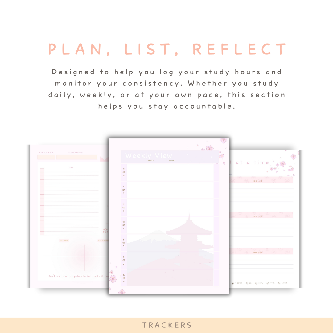 Sakura Dream: Japanese Learning Journal