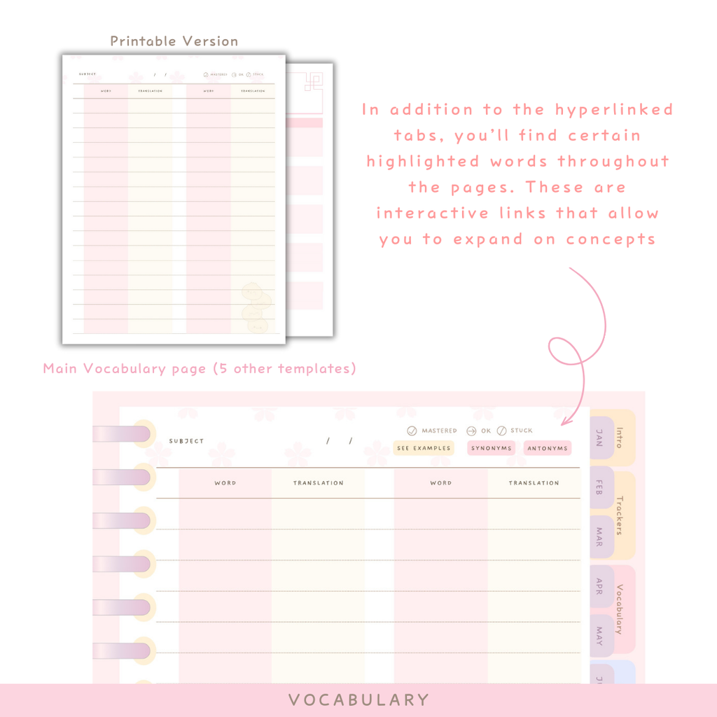 Sakura Dream: Japanese Learning Journal
