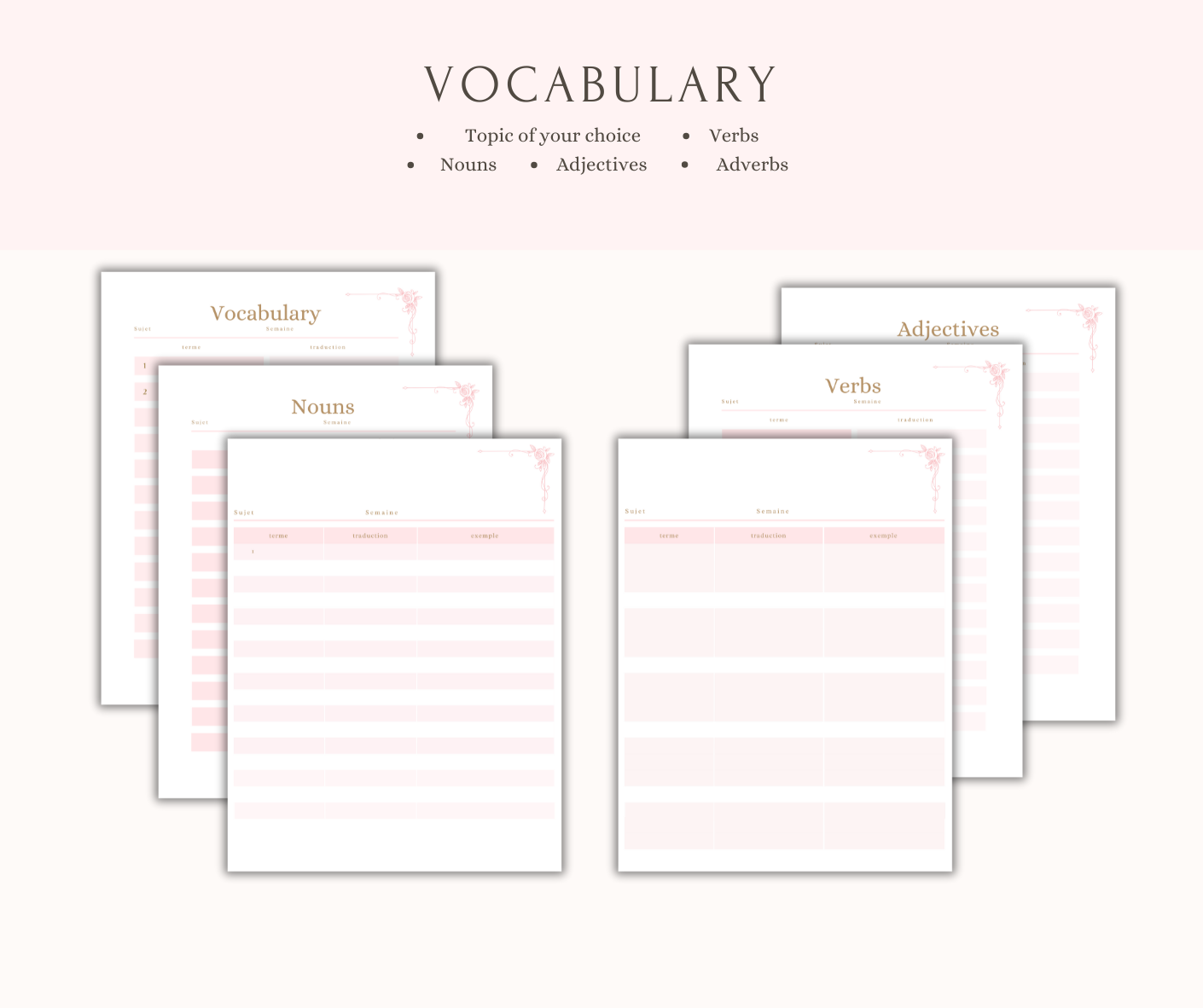 Paris Summer Dream: French Language Journal