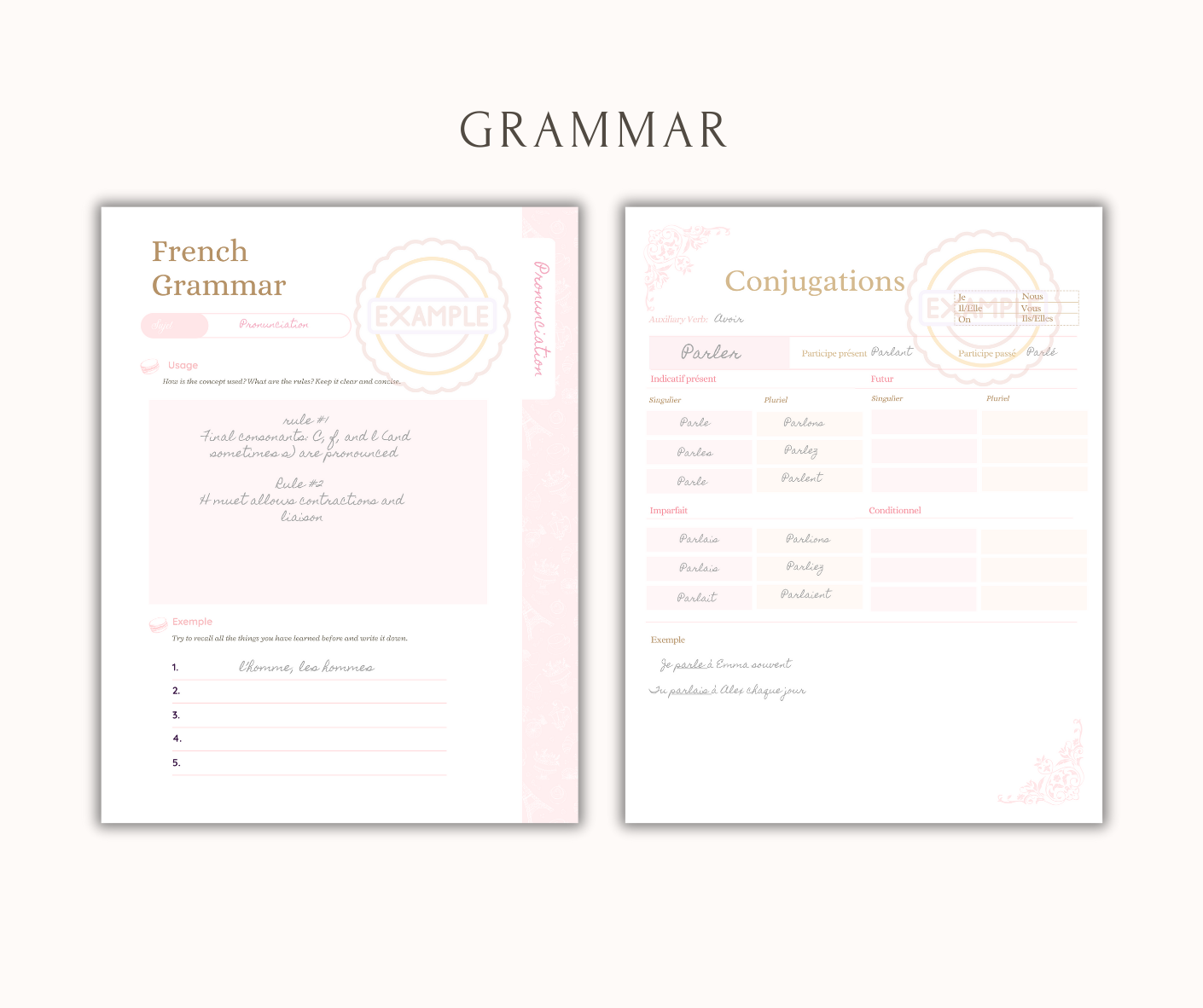 Paris Summer Dream: French Language Journal