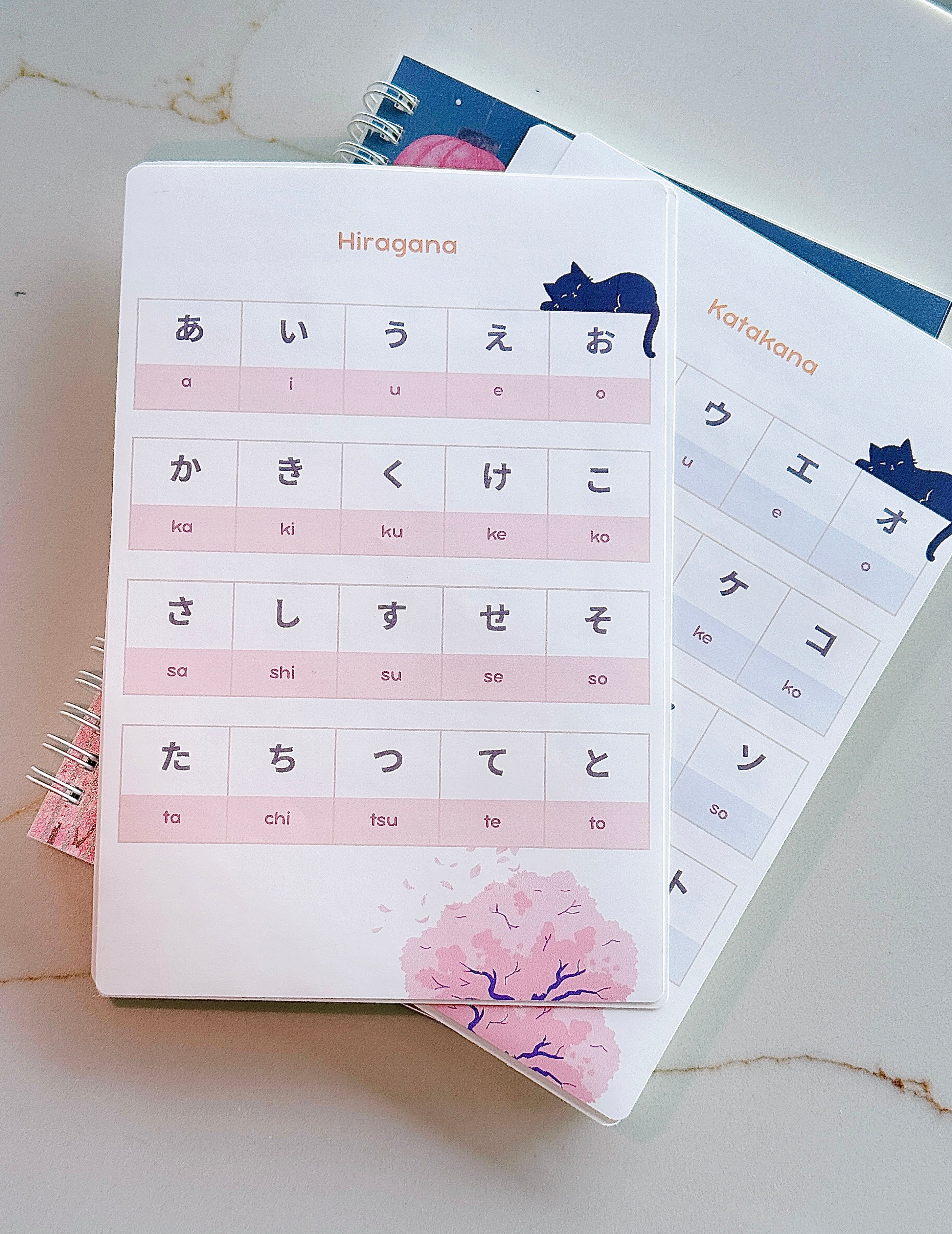 A5 Midnight Spring Notebook