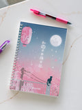 A5 Midnight Spring Notebook