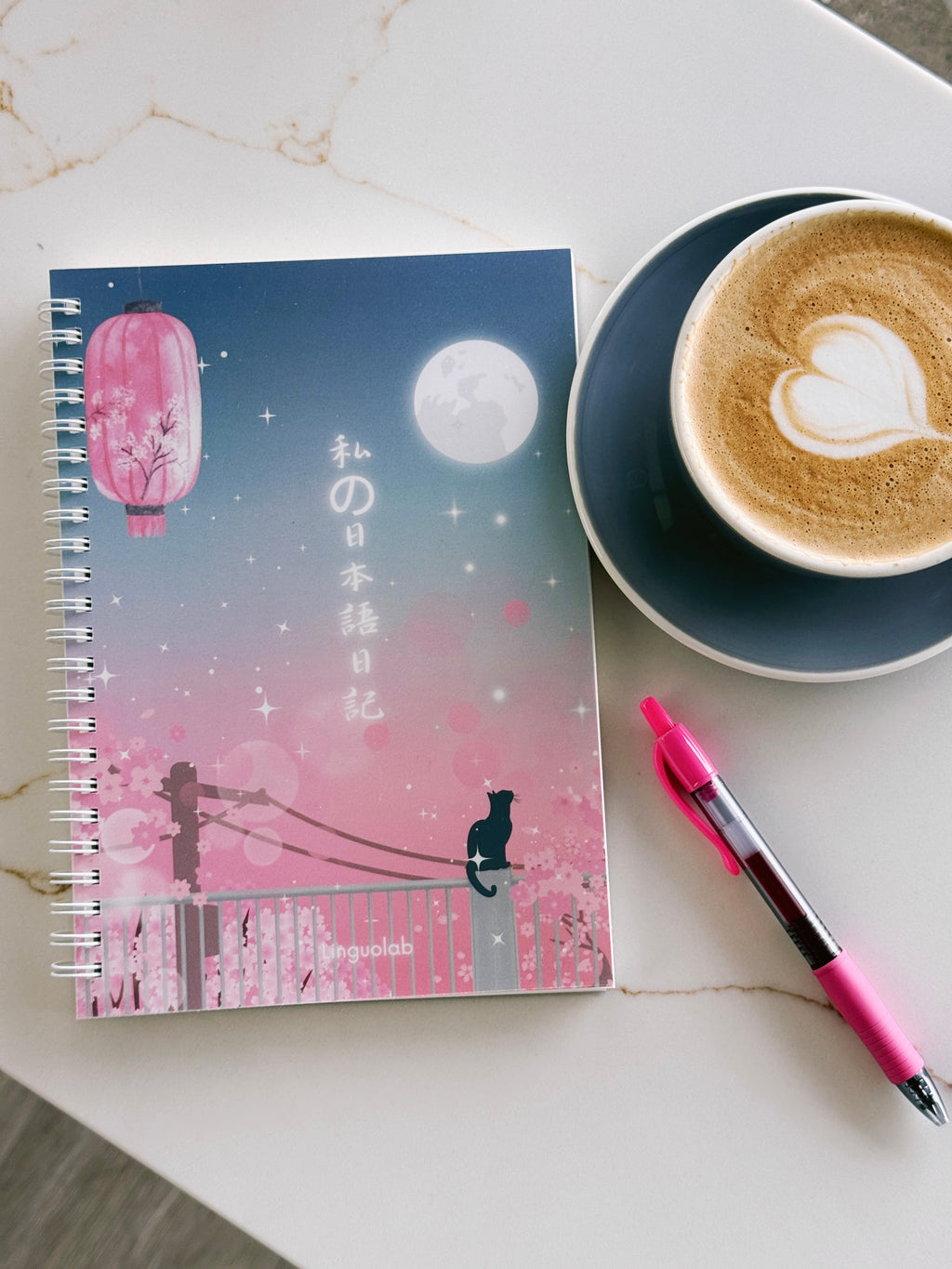 A5 Midnight Spring Notebook