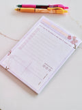 Make Today Bloom Memo Pad